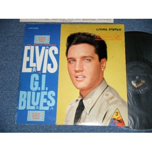 画像: ELVIS PRESLEY -  G.I. BLUES ( Matrix # A) L2 PY 3659-1S    B) L2 PY 3660-1S) ( Ex++/Ex+ Looks:Ex ) / 1960 US AMERICA ORIGINAL 1st Press  "SILVER RCA VICTOR logo on Top & LIVING STEREO  at BOTTOM" Label STEREO Used LP