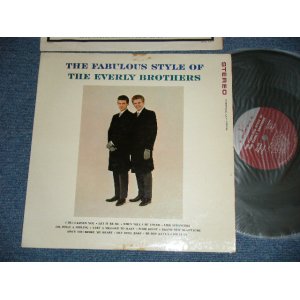 画像: THE EVERLY BROTHERS -  The FABULOUS STYLE OF The EVERLY BROTHERS (Ex+/Ex+ Looks:Ex+++)  / 1963 US ORIGINAL "MAROON Label" STEREO Used LP  