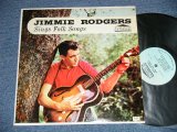 画像: JIMMIE RODGERS -  SINGS FOLK SONGS ( Ex+/Ex+) / 1960's US AMERICA  "REISSUE"  "LIGHT BLUE Label"  Used  LP  