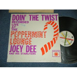 画像: JOEY DEE AND HIS STARLITERS - DOIN' THE TWIST RECORDED LIVE AT THE  AT THE PEPPERMINT LOUNGE (Ex+/Ex+ Looks:Ex++)  / 1961 US AMERICA ORIGINAL MONO Used  LP  