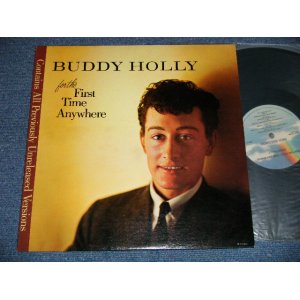 画像: BUDDY HOLLY - FOR THE FIRSAT TIME ANYWHERE  ( Ex+++/MINT- ) / 1983 US America ORIGINAL  Used  LP