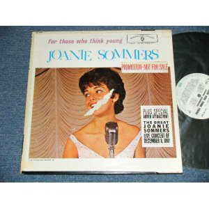 画像: JOANIE SOMMERS - FOR THOSE WHO THINK YOUNG ( VG+/Ex+ TEAR BRKOFC, TapeSeam) / 1962 US AMERICA  ORIGINAL "WHITE LABEL PROMO" MONO Used  LP  