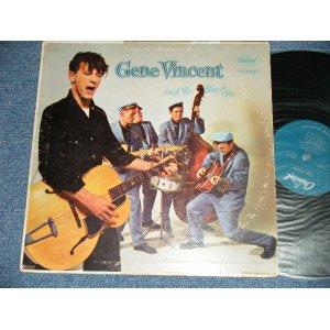 画像: GENE VINCENT AND HIS BLUE CAPS  - GENE VINCENT AND HIS BLUE CAPS  (Ex+/Ex++ Looks:Ex- EDSP, Tape Seam) / 1957 US AMERICA ORIGINAL 1st Press"TURQUOISE Label" MONO Used LP