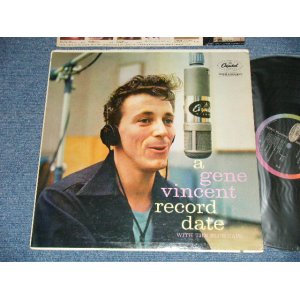 画像: GENE VINCENT  - AGENE VINCENT RECORD DATE  (Ex++/Ex+++ EDSP) / 1958 US AMERICA ORIGINAL 1st Press"BLACK with RAINBOW  Label" MONO Used LP