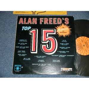 画像: V.A. OMNIBUS (WILBERT HARRISO, The SPANIELS) - ALAN FREED'S TOP 15 ( Ex+/MINT-)  / 1970 US AMERICA ”REISSUE of 1962 END LP-314(M" Used  LPN, DEE CLASH, ETTA JAMES, SANTO & JOHNNY, The NUTMEGS, The SHILOUETTES, LEE DORSEY, FAYE ADAMS, EDNA McGRIFF, The RIVILEERS 