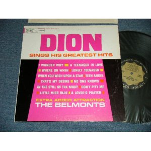 画像: DION - SINGS HIS GREATEST HITS  (Ex++/Ex++ Looks:Ex+) /  1967? US AMERICA  ORIGINAL STEREO  Used LP