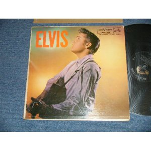 画像: ELVIS PRESLEY -  ELVIS (  Matrix #     A) G2 WP-7207-9S     B)G2 WP-7208-10S ) ( Ex/ExTape Seam ) / 1956 US AMERICA ORIGINAL 1st Press "ADS on BACK COVER" "SILVER RCA VICTOR logo on Top & LONG PLAY at BOTTOM  Label" "BAND 1 Through 6 Track Listed Label"  MONO Used LP