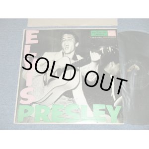 画像: ELVIS PRESLEY -  ELVIS PRESLEY  : Debut Album (  Matrix #A) G2 WP-1282-3S     B) G2 WP-1283-1S  ) ( Ex+++/Ex+++  ) / 1956 US AMERICA ORIGINAL 1st Press "PALE PINK & NEON GREEN Fron Cover" "SILVER RCA VICTOR logo on Top & LONG PLAY at BOTTOM  Label"  MONO Used LP