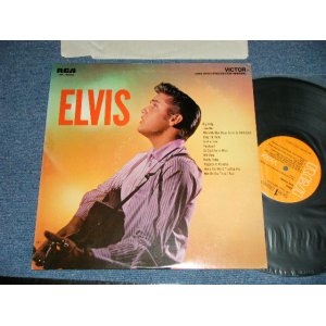 画像: ELVIS PRESLEY -  ELVIS (  Matrix #  A) M2 PV 4729-3S     B)M2 PV 4730-3S ) ( Ex++/MINT-) / 1969-71 Version  US AMERICA  REISSUE "ORANGE Label" STEREO Used LP