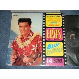 画像: ELVIS PRESLEY -  BLUE HAWAII : (  Matrix # A) M2 PP 2998-1S     B) M2 PP 2999-1S )  (Ex++/Ex+ Looks VG+++, Ex+ EDSP ) /1962 Version US AMERICA ORIGINAL 1st Press "SILVER RCA VICTOR logo on Top & Living Stereo Label" STEREO  Used LP