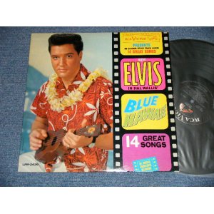 画像: ELVIS PRESLEY -  BLUE HAWAII : (  Matrix #  A) M2 PP 2996-19S     B) M2 PP 2997-17S  (Ex+++/Ex++) / 1964 Version US AMERICA  2nd Press "WHITE RCA VICTOR logo on Top & MONAURAL at BOTTOM  Label" " d Label"  MONO Used LP