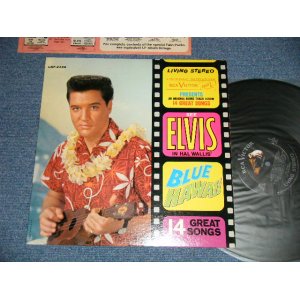 画像: ELVIS PRESLEY -  BLUE HAWAII : (  Matrix # A) M2 PP 2998-3S     B) M2 PP 2999-5S )  (Ex++/Ex+ Looks VG+++, Ex+ EDSP ) /1962 Version US AMERICA ORIGINAL 1st Press "SILVER RCA VICTOR logo on Top & Living Stereo Label" STEREO  Used LP