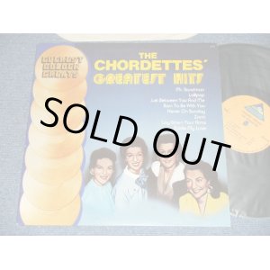 画像: THE CHORDETTES- GREATEST HITS (Ex++/MINT- STOBC) /  US AMERICA  REISSUE Used LP  