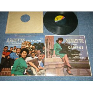 画像: ANNETTE - ON CAMPUS (Ex+/Ex+++, Ex++ Looks:Ex+ EDSP)  / 1964 US AMERICA ORIGINAL STEREO Used LP  