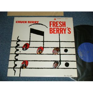 画像: CHUCK BERRY - FRESH BERRY'S (Ex+++/Ex+++)  / 1961 US AMERICA ORIGINAL 1st Press "BLUE with SILVER Print Label" HEAVY Weight"MONO Used LP