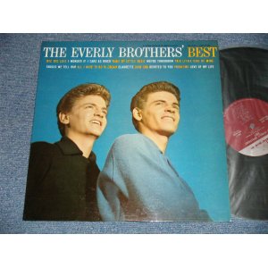 画像: The EVERLY BROTHERS - The EVERLY BROTHERS' BEST  (Ex+++/Ex+++) / 1959 US ORIGINAL 1st Press "MAROON Label With METRONOME Logo" :MONO Used LP  