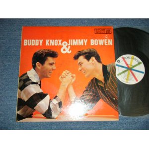 画像: BUDDY KNOX & JIMMY BOWEN ( With BUDDY HOLLY on GUITAR on A-4 ) - BUDDY KNOX & JIMMY BOWEN ( Ex++/A-1,B-1:Poor SOME TIME JUMP ) / 1959 US AMERICA ORIGINAL MONO Used LP  