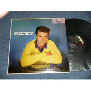 画像: RICKY NELSON - RICKY ( Debut Album from IMPERIAL) ( Ex, Ex-/Ex++) / 1957 US AMERICA ORIGINAL 1st Press " Black with STAR on TOP Label " MONO Used LP 