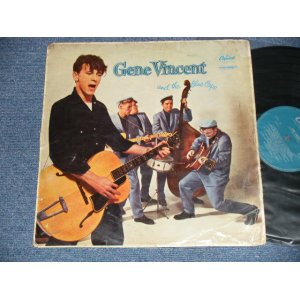 画像: GENE VINCENT AND HIS BLUE CAPS  - GENE VINCENT AND HIS BLUE CAPS  (Ex+/Ex++ Looks:Ex- EDSP, Tape Seam) / 1957 UK ENGLAND ORIGINAL 1st Press"TURQUOISE Label" MONO Used LP