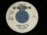 画像: CHUCK BERRY - RAMONA, SAY YES : LONELY SCHOOL DAYS (Ex-/Ex- XOL)   / 1966 US ORIGINAL "White Label PROMO" Used 7" inch SINGLE 