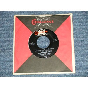 画像: MRS. BROWN'S LOVELY DAUGHTER CAROL - A FRIGHTFUL SITUATION : CAROL CRANE - WHAT ELSE DO YOU DO FOR KICKS (Ex+++ Looks:MINT-/MINT-)  / 1965 US AMERICA ORIGINAL Used 7" Single  