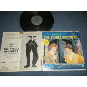 画像: The EVERLY BROTHERS - A DATE WITH The EVERLY BROTHERS :NO YOUR WALLET OF sheet ( Matrix # A) R 8545  1B  B)R 8546  1C  ) ( Ex++, Ex-/Ex++ Looks:Ex)  /1960 US AMERICA ORIGINAL 1st Press "GRAY Label" MONO Used LP