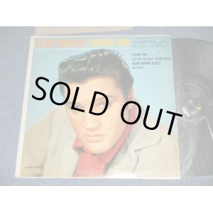 画像: ELVIS PRESLEY - LOVING YOU (  Matrix #A) H2-WP-2762-1S     B) H2-WP-2763-1S  )  (Ex+/Ex++ EDSP) / 1963 Version  US AMERICA  "SILVER RCA VICTOR logo on Top & MONO at BOTTOM  Label"  2nd Press "ORANGE TITLE Credit on FRONT COVER"   MONO Used LP