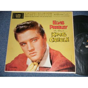 画像: ELVIS PRESLEY -  KING CREOLE ( Matrix # J2 PP4183-6S/J2 PP4184-4S )( Ex++/Ex++ Looks:Ex+ ) / 1962 Version US AMERICA 2nd Press "SILVER RCA VICTOR logo on Top & White DOG on NEAR TOP & MONO at BOTTOM" Label  MONO Used LP