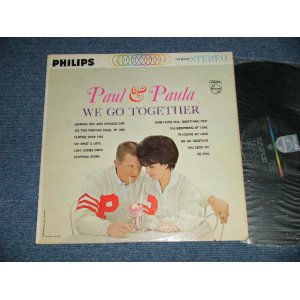 画像: PAUL & PAULA - WE GO TOGETHER  ( Ex++/Ex+++ ) / 1963 US AMERICA ORIGINAL   STEREO Used LP 