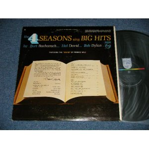 画像: THE 4 FOUR SEASONS - SING BIG HITS by BURT BACHARACH, HAL DAVID... BOB DYLAN (Ex++/Ex++ A-3:Ex , BB)  / 1965 US AMERICA ORIGINAL MONO Used LP