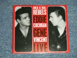 画像: EDDIE COCHRAN & GENE VINCENT - LIVE ROCK 'N ROLL REBELS (Sealed) / 2009 GERMANY ORIGINAL "Brand New Sealed"  CD 