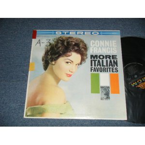 画像: CONNIE FRANCIS -  MORE ITALIAN FAVORITES ( Ex/Ex+++ Looks:MINT- EDSP)    / 1960 US AMERICA ORIGINAL STEREO  Used LP 