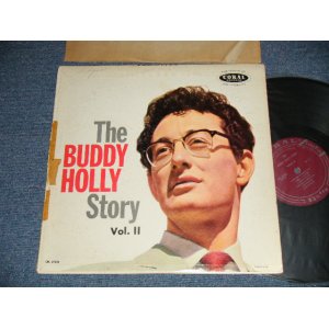 画像: BUDDY HOLLY  - The BUDDY HOLLY STORY vol.ii 2 ( Ex/Ex Looks:VG+++, B-4,5:VG多ぺ）  / 1959 US ORIGINAL "MAROON  LABEL" MONO  Used LP  