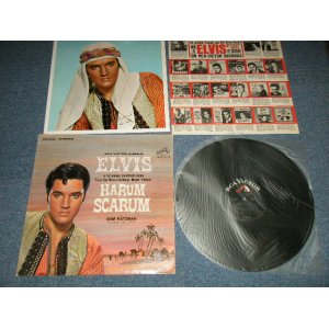 画像: ELVIS PRESLEY - HARUM SCARUM :(with Bonus PHOTO) ( Matrix #  A)2S / B) 6S )  (Ex++/Ex+++ B-2:Ex) / 1965 US AMERICA ORIGINAL "WHITE RCA^Victor Logo on TOP, STEREO at BOTTOM Label"  STEREO Used LP