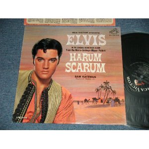 画像: ELVIS PRESLEY - HARUM SCARUM  ( Matrix #  A)4S / B) 4S )  (Ex+++/MINT-) / 1965 US AMERICA ORIGINAL "WHITE RCA^Victor Logo on TOP, MONAURAL at BOTTOM Label"  MONO Used LP