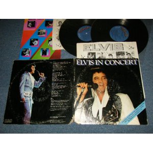 画像: ELVIS PRESLEY - ELVIS IN CONCERT (Ex++/MINT- EDSP, Cut Out) / 1977 US AMERICA ORIGINAL Used 2 LP's 