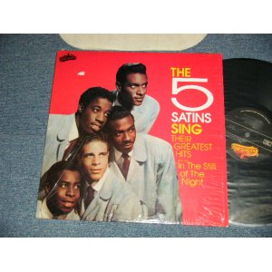 画像: THE 5 FIVE SATINS - SING THEIR GREATEST HITS  (MINT-/MINT-) / 1990  US AMERICA Used LP  