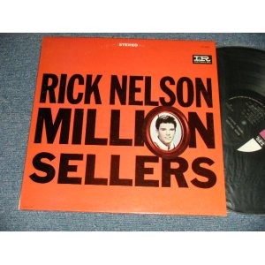 画像: RICKY NELSON - MILLION SELLERS  (Ex+++/MINT-) / 1964 US AMERICA ORIGINAL 1st Press "BLACK with PINK & WHITE Label"  STEREO Used LP 