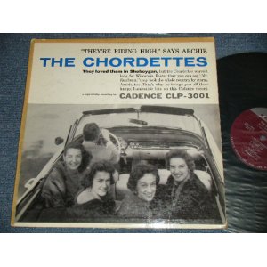 画像: THE CHORDETTES -THE CHORDETTES (Ex+/Ex+ Looks:Ex  EDSP, Tape Seam) / 1957  US ORIGINAL 1st Press "MAROON Label With METRNOME Logo" :MONO Used LP 