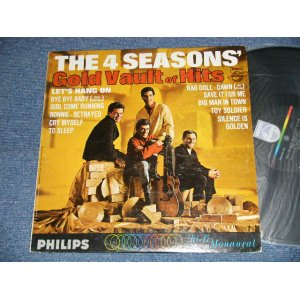 画像: THE 4 FOUR SEASONS - GOLD VAULT OF HITS (Ex+/MINT-, Ex+++ Looks:Ex++)   / 1965 US AMERICA ORIGINAL MONO used LP