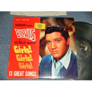 画像: ELVIS PRESLEY - GIRLS! GIRLS! GIRLS!  (MATRIX # A) N2PY-3295-3S  B) N2PY-3296-3S )  (Ex++/Ex+, Ex++ Looks:Ex-) / 1962 US AMERICA 1st Press "SILVER RCA VICTOR LOGO & LIVING STEREO at bottom Label" STEREO Used LP