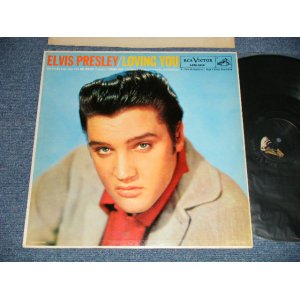 画像: ELVIS PRESLEY - LOVING YOU (  Matrix #A) H2-WP-2762-1S 1 CI    B) H2-WP-2763-1S CI )  (Ex+++/Ex++) / 1957 US AMERICA ORIGINAL  1st Press "SILVER RCA VICTOR logo on Top & LONG PLAY at BOTTOM  Label"  1st Press "RED TITLE Credit on FRONT COVER"   MONO Used LP