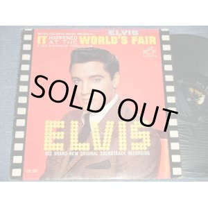 画像: ELVIS PRESLEY - IT HAPPENED AT THE WORLD'S FAIR (MATRIX # A) PPRM-2927-6S  B) PPRM-2928-5S )  (Ex-/Ex++ Looks:Ex SWOFC) / 1963 US AMERICA 1st Press "SILVER RCA VICTOR LOGO & LONG PLAY at bottom Label" MONO Used LP