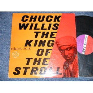 画像: CHUCK WILLIS - THE KING OF THE STROLL ( Ex/+/Ex A-6:VG  TAPE SEAM ) / 1960 US ORIGINAL 2nd Press "RED & PLUM With BLACK FUN on RIGHT SIDE Label"  MONO Used LP 