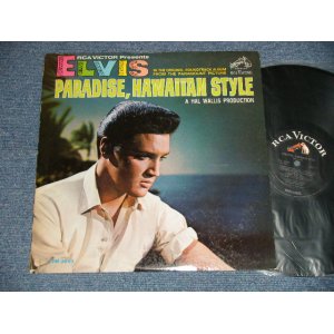 画像: ELVIS PRESLEY - PARADISE HAWAIIAN STYLE (MATRIX # A) TPRM 3844-1S   B) TPRM 3845-1S   )  (Ex+/Ex+) / 1966 US AMERICA ORIGINAL 1st Press "WHITE RCA VICTOR MONAURAL at bottom Label" MONO Used LP