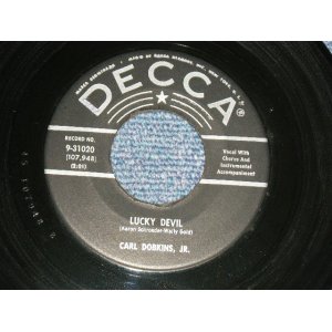 画像: CARL DOBKINS Jr. -  A) LUCKY DEVIL  B) IN MY HEART (Ex+/Ex+) / 1959 US AMERICA ORIGINAL 1st Press Label Used 7" 45 Single 