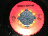 画像: CONNIE STEVENS - A) SIXTEEN REASONS  B) LITTLE SISTER (Ex++/Ex++)/ 1960 US AMERICA Second Pressings Used 7" Single  