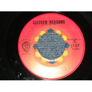 画像: CONNIE STEVENS - A) SIXTEEN REASONS  B) LITTLE SISTER (Ex++/Ex++)/ 1960 US AMERICA Second Pressings Used 7" Single  