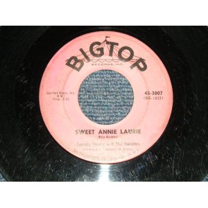 画像: SAMMY TURNER and The TWISTERS - A) SWEET ANNIE LAURIE  B) THUNDERBOLT  (VG+/VG+) / 1959 US AMERICA Original "PINK LABEL PROMO" Used 7" inch Single  