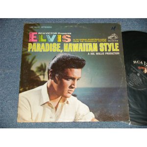 画像: ELVIS PRESLEY - PARADISE HAWAIIAN STYLE (MATRIX # A) TPRS 3846-3S   B) TPRS 3847-3S )  (Ex/Ex++ Looks:Ex+++ WOFC, WOBC, EDSP ) / 1966 US AMERICA ORIGINAL 1st Press "WHITE RCA VICTOR MONAURAL at bottom Label" STEREO Used LP